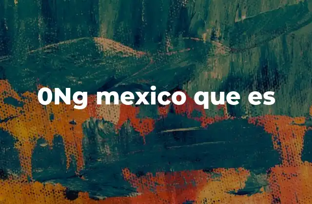 El rol de las ONGs en el desarrollo social de México