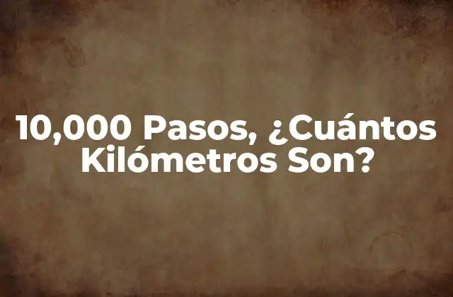 Origen de los 10,000 Pasos