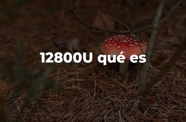 Aplicaciones de 12800u en la ciencia