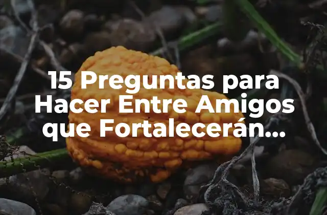 15 Preguntas para Hacer entre Amigos que Fortalecerán Vuestra Amistad