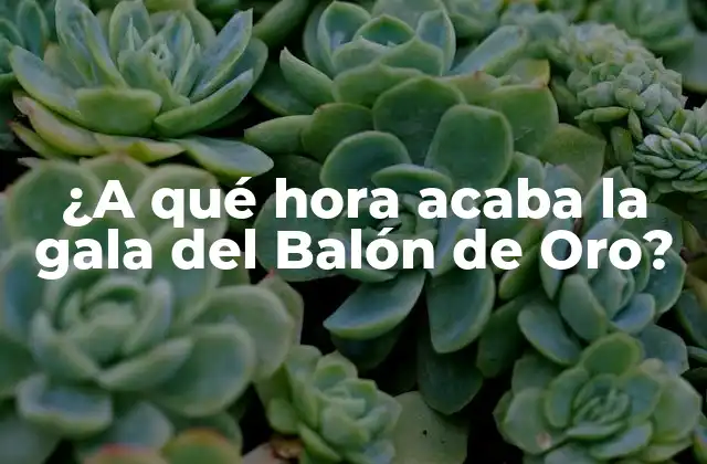 La importancia de la gala del Balón de Oro en el fútbol