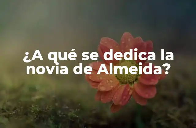 ¿a Qué Se Dedica la Novia de Almeida? 2 La carrera de Gabriela Almeida: Del modelaje a la actuación