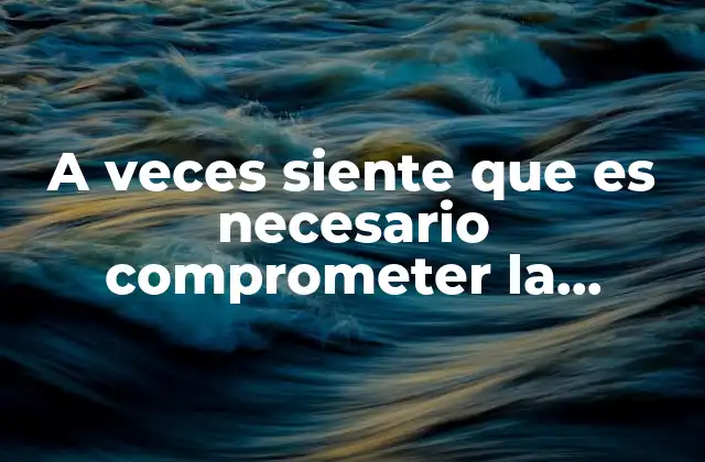 La tensión entre eficiencia y excelencia