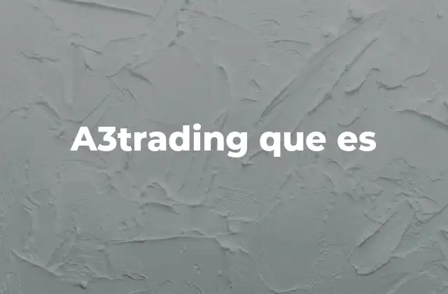 A3trading que es