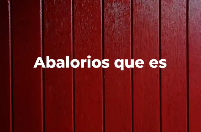 El arte detrás de los abalorios