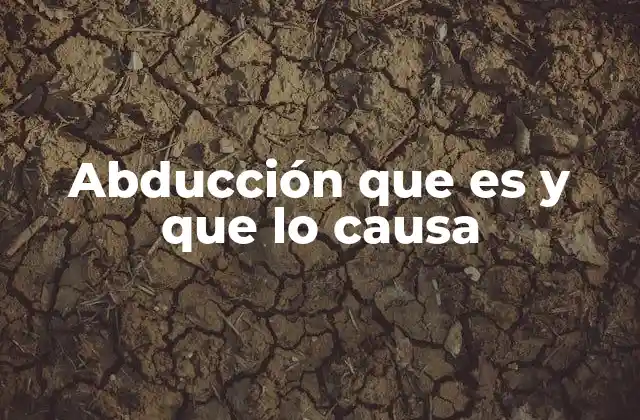 Abducción que es y que Lo Causa 2 La importancia de entender el fenómeno de las experiencias de abducción