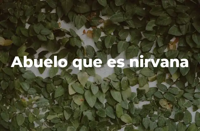 El concepto de Nirvana en la filosofía budista