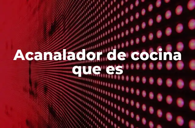 Herramienta esencial para una preparación limpia y precisa