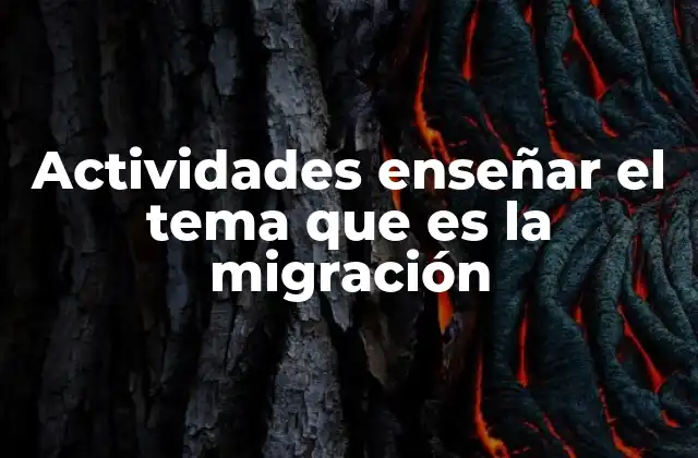 Entendiendo el fenómeno migratorio desde una perspectiva multidisciplinaria