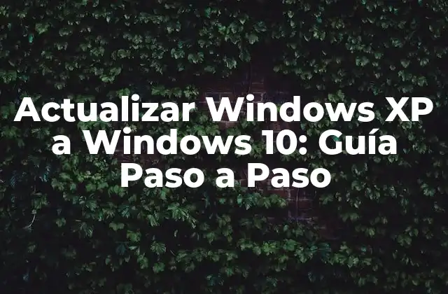 Actualizar Windows Xp a Windows 10: Guía Paso a Paso 2 ¿Por qué Debe Actualizar de Windows XP a Windows 10?