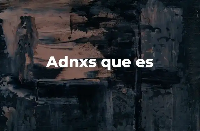 Adnxs que es