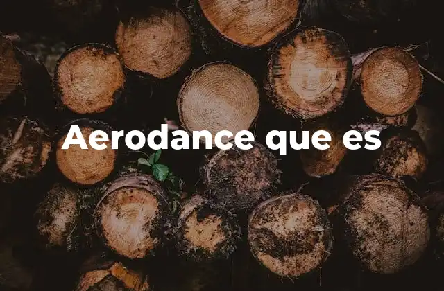 Aerodance que es