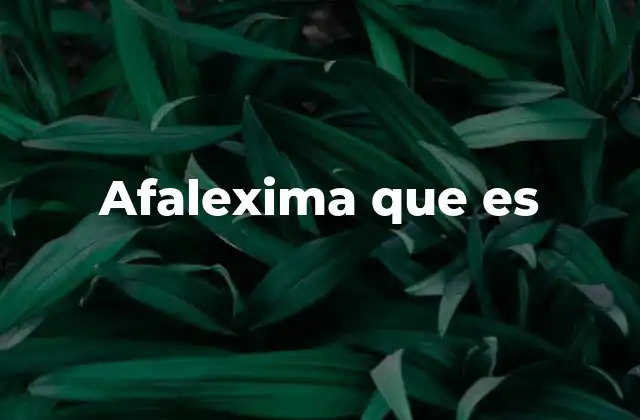 Afalexima que es 2 El impacto de la afalexia en la vida cotidiana