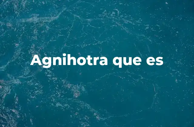 El Agnihotra como puente entre lo material y lo espiritual