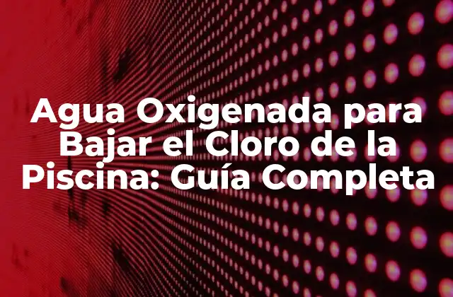 ¿Qué es el Cloro en la Piscina y por qué es Peligroso?