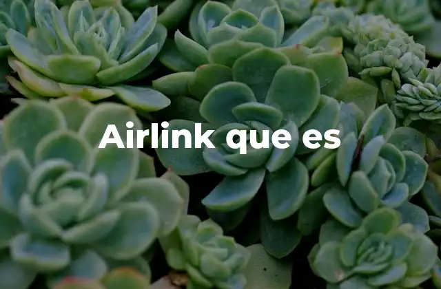 Airlink que es