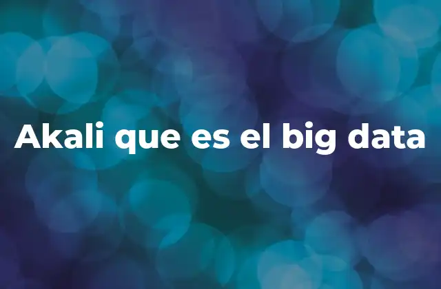 La relación simbólica entre Akali y el big data