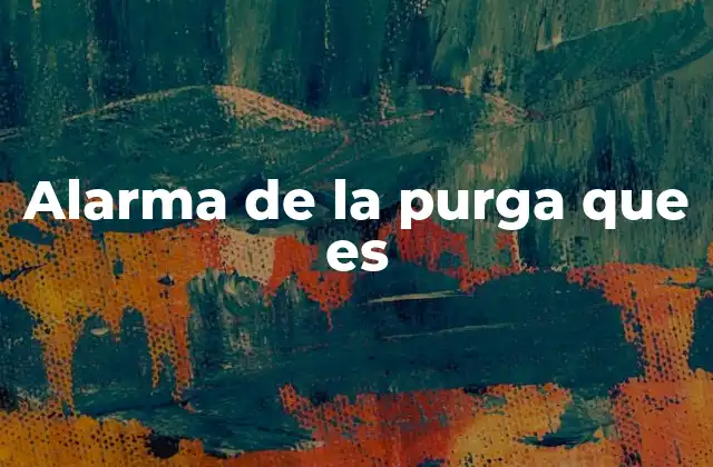 Alarma de la Purga que es 2 El contexto de la Revolución Francesa