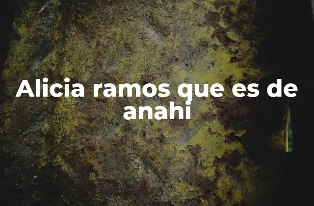Alicia Ramos que es de Anahi 2 El impacto de la relación entre Anahí y Alicia Ramos en la vida pública de la cantante