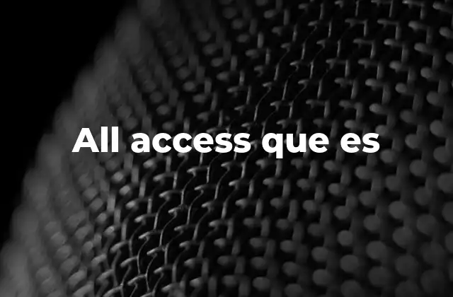 All Access que es 2 El auge del modelo de suscripción