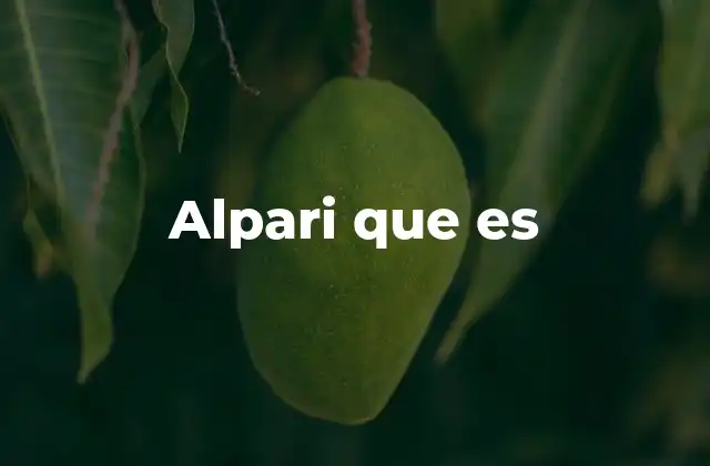 Alpari que es