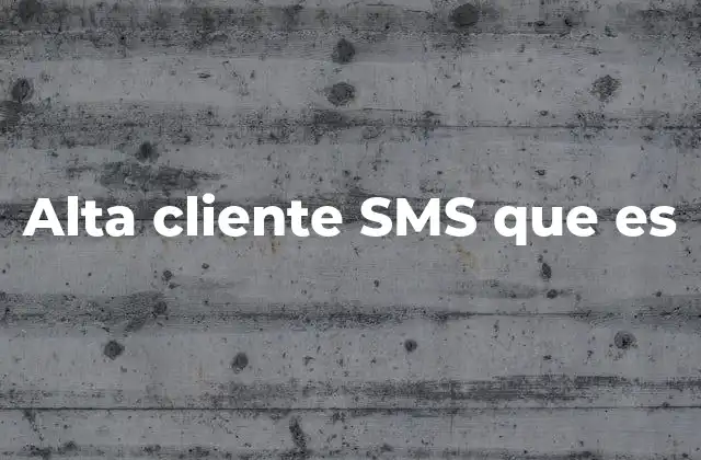 El proceso detrás del alta de clientes para recibir SMS