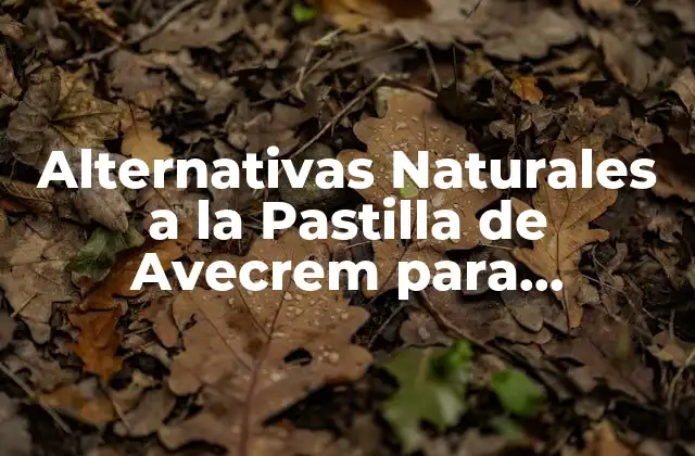 Alternativas Naturales a la Pastilla de Avecrem para Controlar las Plagas de Aves