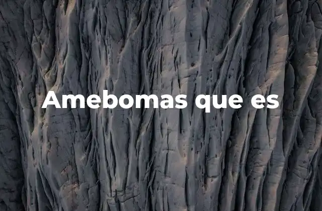Amebomas que es