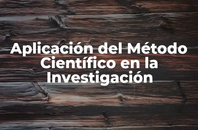 ¿Qué es el Método Científico?