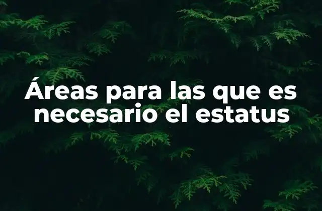 Situaciones donde el estatus define derechos y responsabilidades