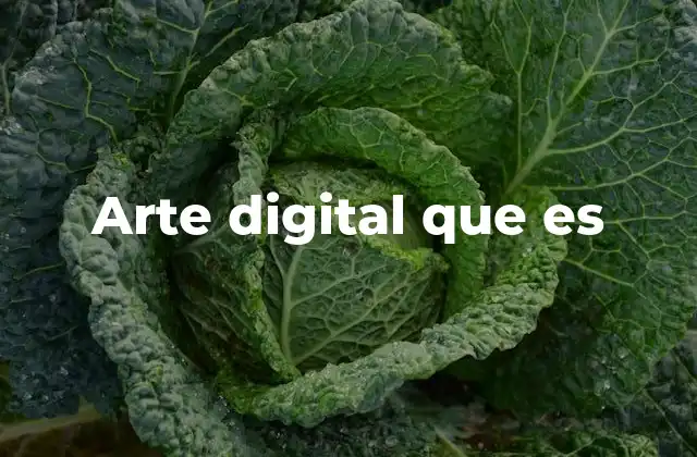 Arte Digital que es