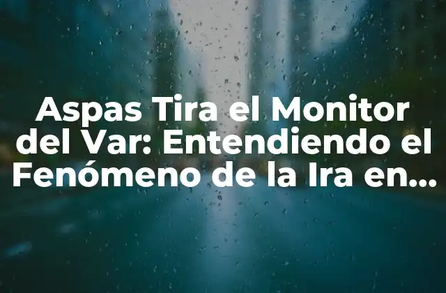 ¿Por qué los jugadores pierden la calma en el campo?