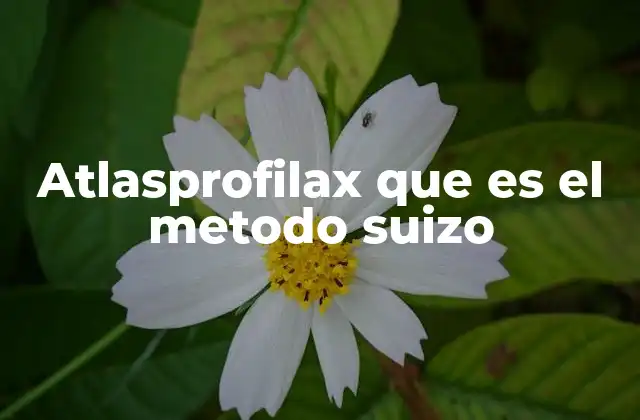 Atlasprofilax que es el Metodo Suizo