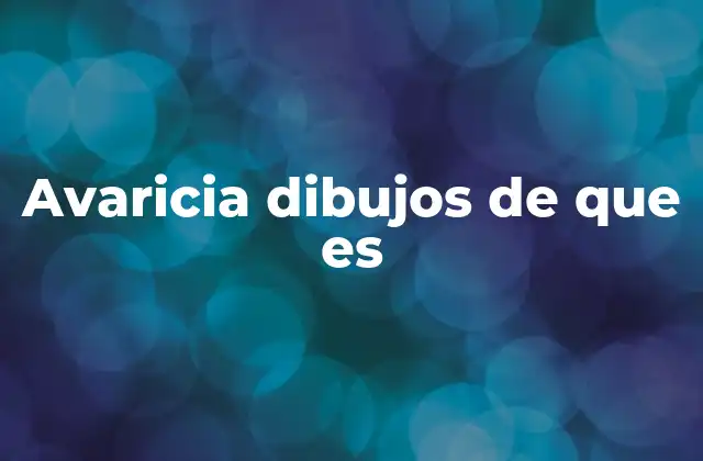 La avaricia como tema en el arte visual