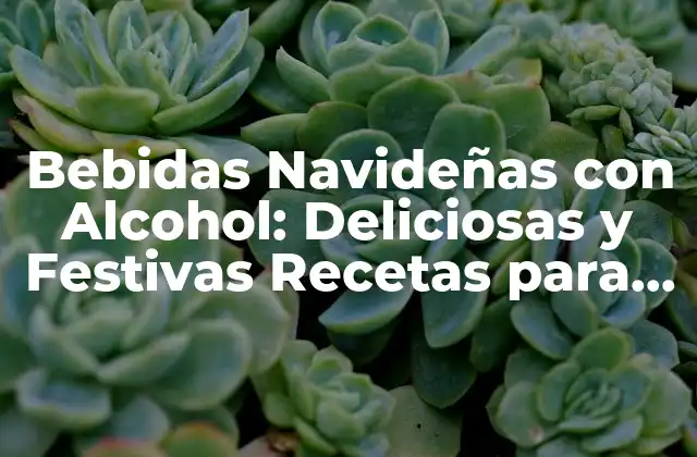 Bebidas Navideñas con Alcohol: Deliciosas y Festivas Recetas para la Temporada de Navidad