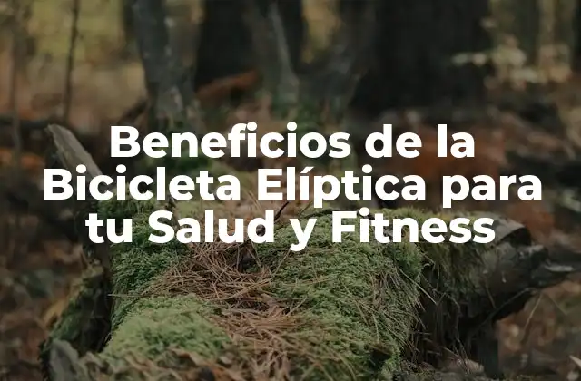 Beneficios de la Bicicleta Elíptica para Tu Salud y Fitness
