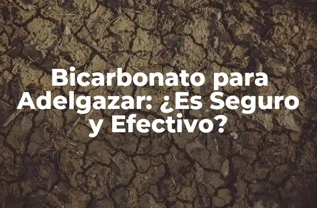 Bicarbonato para Adelgazar: ¿es Seguro y Efectivo? 2 ¿Cómo Funciona el Bicarbonato para Adelgazar?