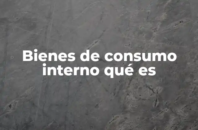 La importancia del consumo interno en la economía nacional