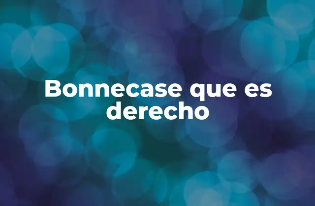 Bonnecase que es Derecho