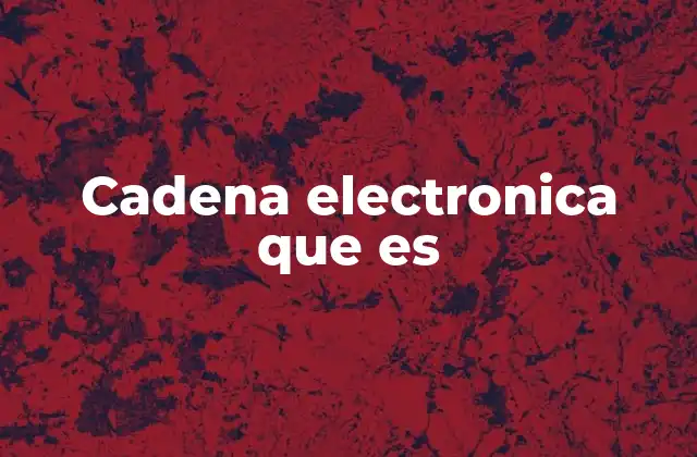 El funcionamiento interno de los sistemas electrónicos