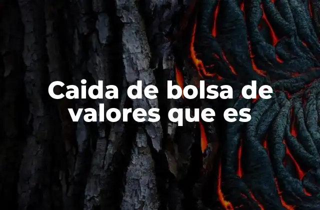 Factores que influyen en la volatilidad del mercado accionario