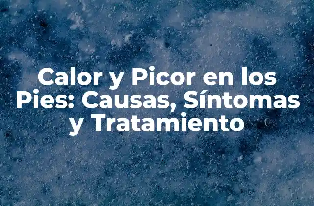 Calor y Picor en los Pies: Causas, Síntomas y Tratamiento 2 ¿Qué Causa el Calor y Picor en los Pies?