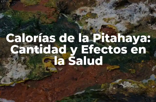 Calorías de la Pitahaya: Cantidad y Efectos en la Salud