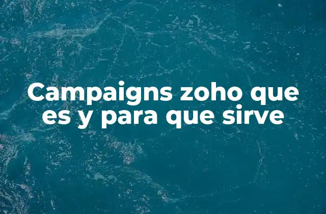 Cómo Zoho Campaigns mejora la comunicación con clientes