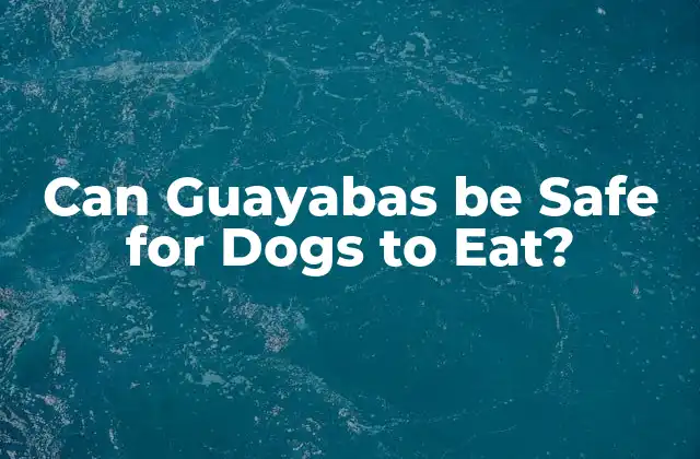 Can Guayabas Be Safe For Dogs To Eat?