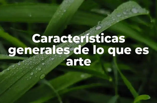 Los elementos que diferencian una obra artística de otra