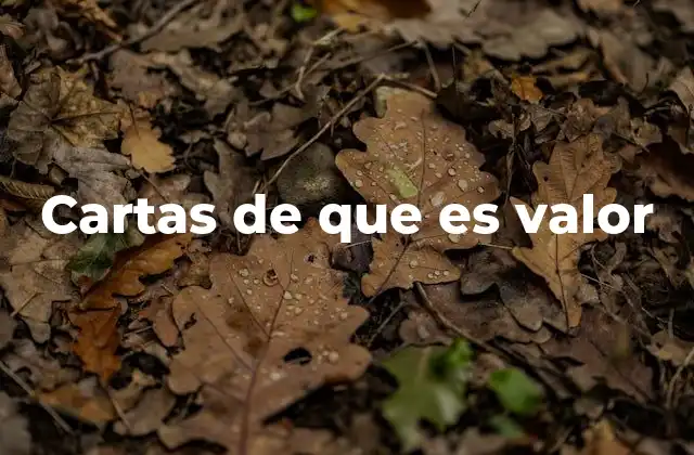 El poder de las cartas para descubrir lo que realmente importa