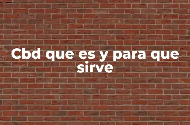 ¿Cómo se extrae el CBD y qué formas comerciales existen?