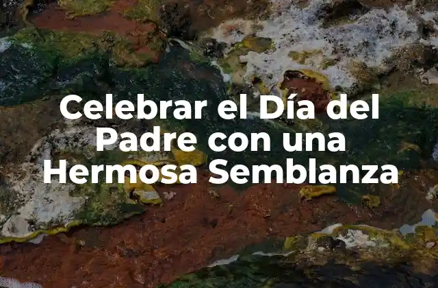 Celebrar el Día Del Padre con una Hermosa Semblanza