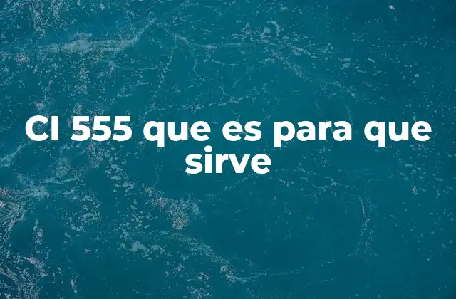 El corazón de los circuitos temporizados